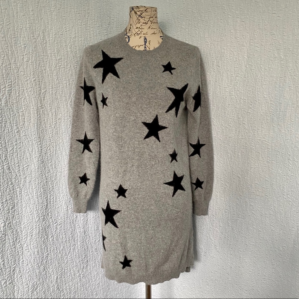 MCGT Cashmere  Sweater Dress Star